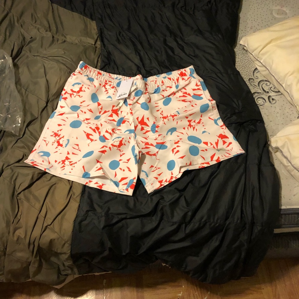 Bather Candy Cane SwimTrunk (Bather GQ Men’s #1 Swim Trunk Brand Made In Canada)